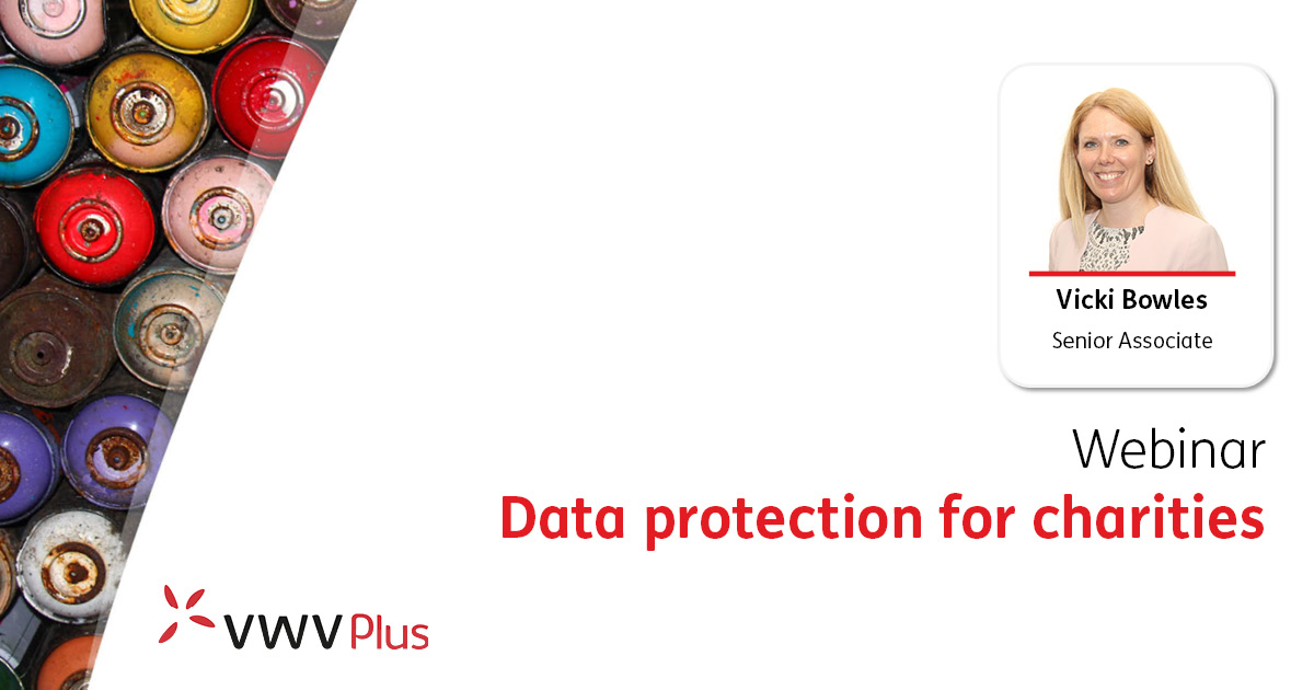 Data protection for charities - 8 June 2021