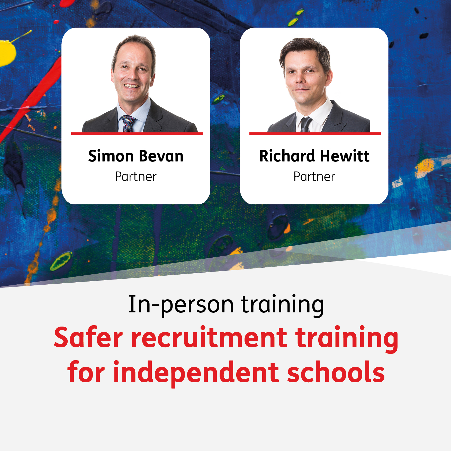 Safer recruitment training - 6 October