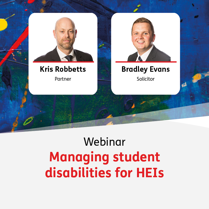 Managing student disabilities 22 March