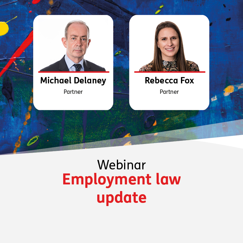 Employment law update - 18 May 22