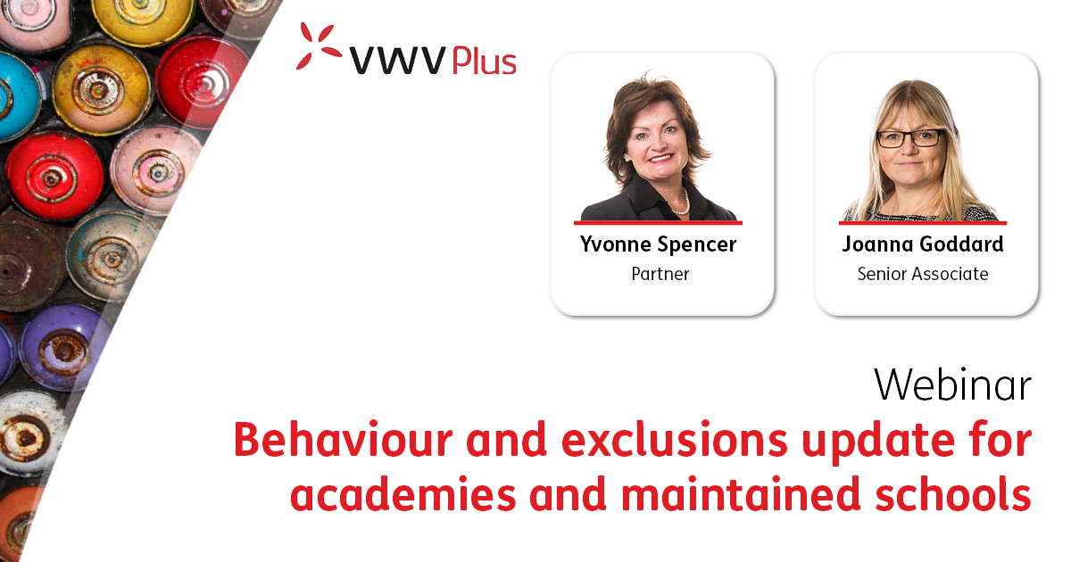 Behaviour and exclusions update for AMS - 20 Sept